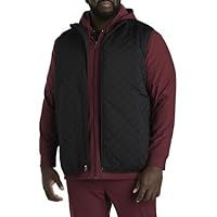 Society of One by DXL Men's Big and Tall Diamond Quilt Vest
