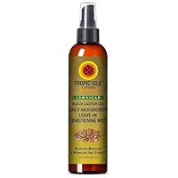 Tropic Isle Living Jamaican Black Castor Oil Hair Gro Leave-In Growth Mist 8oz | Paraben & Sulfate Free | All Hair Types & Daily Use | Restores Mositure & Gently Detangles
