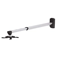 Cmple - Short Throw Projector Mount with Arm Length Up to 24.4'' and max Weight 22 LB Black/Silver