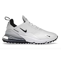 Nike Air Max 270 G Spikeless Golf Shoes CK6483-102 Low Cut White Black