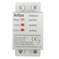 Voltage Protector Over Under Voltage Protection for Household Appliance