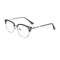 Clear Vision Eyeglasses Big Frame Computer Readers Reading Glasses Anti Blue Light Blocking Flat Light Mirror