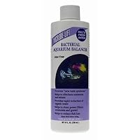MICROBE-LIFT Bacterial Cleaner and Balancer for Salt and Fresh Water Tanks and Aquariums, Reduces Organic Waste and Prevents New Tank Syndrome, 8oz