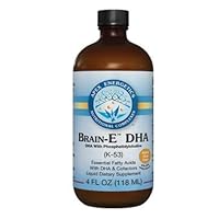 Apex Energetics Brain-E DHA 4 fl oz (118ML) (K-53) Source of Omega-3 Fish Oil Includes 1200 mg of DHA per Serving. Omega-3 is Important for Brain Health