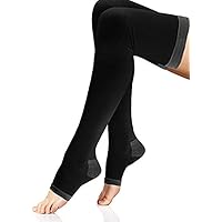 Women's Overnight Compression Thigh Highs (One Pair)