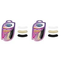 Dr. Scholl's Foam Heel Liners Inserts Helps Prevent Uncomfortable Shoe Rubbing at The Heel and Helps Prevent Shoe Slipping for Shoes That are Too Big, 3 Pair (Pack of 2)
