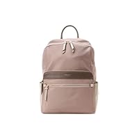 Andschuet Backpack/Backpack, Official, Nylon Backpack Compatible with New A4 [PC Compatible], multicolor (pink/beige), One Size