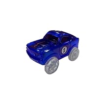USA Toyz Spare Part - Blue Light Up Race Car, Compatible with 360pk Glow in The Dark Race Track Set