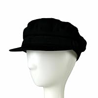 ヨウジヤマモトプールオム YOHJI YAMAMOTO POUR HOMME 22AW Black Army Gabardine Lennon Cap 帽子 キャスケット 3 黒 ブラック HE-H04-101