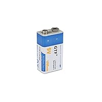 Rechargeable Batteries 9V USB 1000Mah Rechargeable Lithium Battery, Instrument Battery, Temperature Gun Battery. 9V 2Pcs