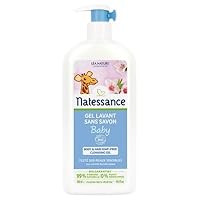 Baby Body & Hair Soap-Free Cleansing Gel Organic 2 x 500ml To cleanse baby's skin and hair daily.