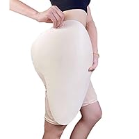 BIMEI 2PS Self-adhesive Sponge Thigh Pads Hip Pads Sponge Thigh Pads Hip Lifting Pads Crossdressing (L, Beige)