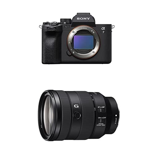 Sony Alpha 7 IV Full-frame Mirrorless Interchangeable Lens Camera + Sony - FE 24-105mm F4 G OSS Standard Zoom Lens (SEL24105G/2)