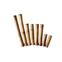 Bamboo Massage Sticks, Set Of 8 Relaxing Rollers, Madero Therapy Massage Set
