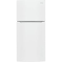 Frigidaire FFHT1425VW 28 Inch Freestanding Top Freezer Refrigerator (White)