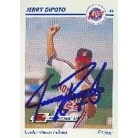 Jerry DiPoto Canton-Akron Indians - Indians Affiliate 1991 Line Drive Pre Rookie Autographed Card - Minor League Card. This item comes with a certificate of authenticity from Autograph-Sports.