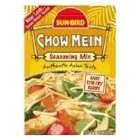 Sun-Bird Chow Mein Seasoning Mix (1 oz Packets) 4 Pack by Sun Bird