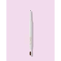 FLOWER BEAUTY Microbrow Eyebrow Pencil - Skinny + Precise Lines - Hair-Like + Natural Finish - Built-In Brush - Espresso