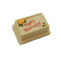 Melody Jane Dollhouse Lemon Birthday Cake Celebration Party Shop Accessory