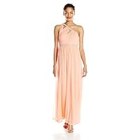 Hailey Logan by Adrianna Papell Juniors' One-Shoulder Gown