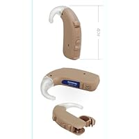 Classic Siemens Lotus 12p 100% Digital High Power BTE Behind the Ear Hearing Enhance Enhancement Hearing Device Personal Sound Amplifier Mini Size- Suitable for People with Moderate and Severe Hearing Loss