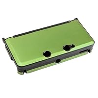 OSTENT Anti-Shock Hard Aluminum Metal Box Cover Case Shell for Nintendo 3DS Console Color Green