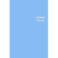 Asthma Record: Asthma diary, COPD record, Pocket size, daily tracking of asthma symptoms 4x6