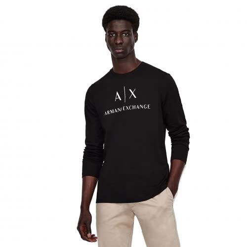 Mua A|X ARMANI EXCHANGE Men's Long Sleeve Logo Crewneck T-Shirt trên Amazon  Mỹ chính hãng 2023 | Giaonhan247