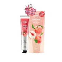 Peach Mint Herbal Extract Toothpaste Fluoride & Sensitive Protection Especially Fragrant, Cool, Reduce Limestone Stains Maintain Healthy Gums and Teeth 70 g.