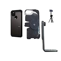 Tripod Mount for Google Pixel 4a 5G Phone Naked Using No Case On