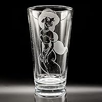 PRINCESS JASMINE Engraved Pint Glass | Inspired by the Movie Princess | Great Gift Idea!