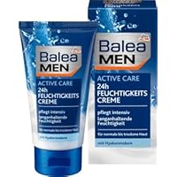 Balea MEN Day Care active care 24h moisturizing, 75 ml (pack of 2) - German product