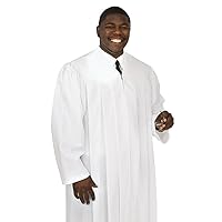 Clergy Plymouth Pastors or Preaching with Straight Sleeves Pulpit Robe, Height to 6'2
