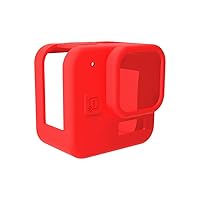 Silicone Protective Case for Hero 11 Black Mini,Housing Case for Action Camera,Cover Sleeve Accessories for Hero 11 Black Mini (Red)