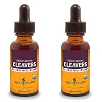 Herb Pharm Cleavers Liquid Extract - 1 Oz (DCLEAV01) (Pack of 2)