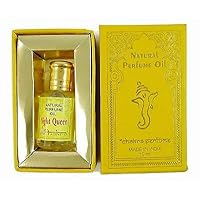 Natural Perfume Night Queen Fragrance 100% Pure Natural Oil 10ml Made in india(Roller Bottle)