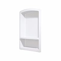 RS-2215 Solid Surface Single Shower Shelf, 4.3