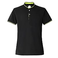 BLESSUME Clergy Tab Collared Polo Shirt Short Sleeve
