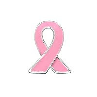 Breast Cancer Pink Ribbon Pins - Pink Ribbon Wholesale Pack Pins for Breast Cancer Awareness - Perfect for Support Groups, Promotional Events, Gift-Giving and Fundraising