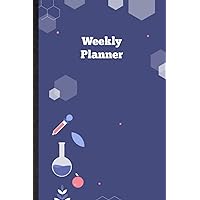 Weekly Planner. Undated Schedule Book. Monthly Planner With Resilient Science Lover Design. Prioritize Tasks, Measure Progress & Enhance Productivity: ... Relief. Gift For Aspiring Chemistry Teacher