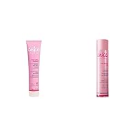 Curl Friend Defining Curl Cream & Anti Frizz Shine Spray Bundle - Bounce Curly Hair Styling & 48 Hours Frizz Control