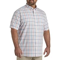 Oak Hill by DXL Men's Big and Tall Medium Plaid Sport Shirt