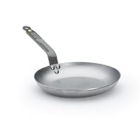 de Buyer MINERAL B Carbon Steel Omelette Pan - 9.5” - Naturally Nonstick - Made in France
