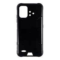 for Umidigi Bison X20 4G Case, Soft TPU Back Cover Shockproof Silicone Bumper Anti-Fingerprints Full-Body Protective Case Cover for Umidigi Bison X20 4G (6.53 Inches) (Black)