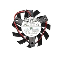 Zyvpee® T126010DM 12V 0.16A 2Wire Blade Fan