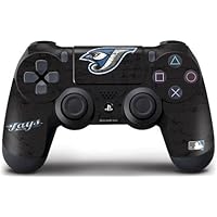 MLB Toronto Blue Jays Distressed Skin for Sony PlayStation 4/PS4 Dual Shock4 Controller, Black