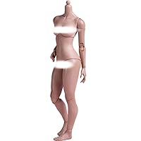 HiPlay WorldBox 1:6 Scale Female Seamless Action Figure Body - Slim Body Shape, Wheat Skin (AT201 Wheat Skin)