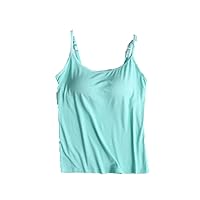 Bra Camisole For Women Push Up Stretchable Singlet Vest Sleeveless Casual Vest