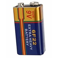 200 Piece 6F22 6LR61 Bulk 9V Long Duration Carbon Zinc New Battery