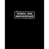 Maternal-Fetal Medicine Specialist Planner: January - December 2022: Daily Appointment Calendar and Productivity Organizer: 52 Weeks To-Do Lists, ... and Passwords: Dot Grid Note-Taking Pages